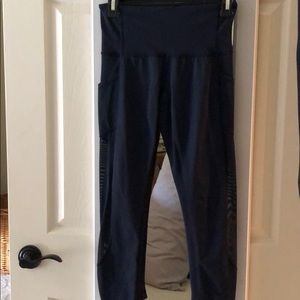Lululemon navy leggings size 4